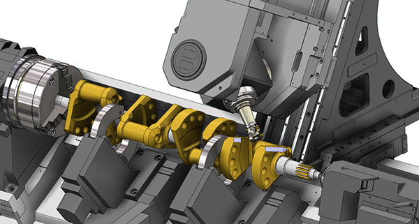 Mastercam 2023 Multiple Steady Rests