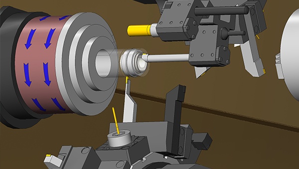 Mastercam MillTurn Machine Simulation